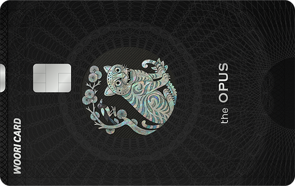 우리카드 the OPUS silver - 호작도
